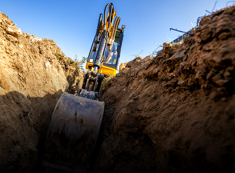 Excavation - Commercial, Residential, Farm, and More | Gerding Ditching ...